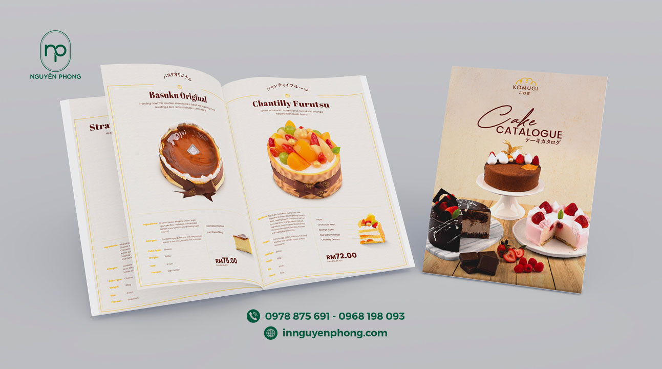 Catalogue giới thiệu sản phẩm bánh